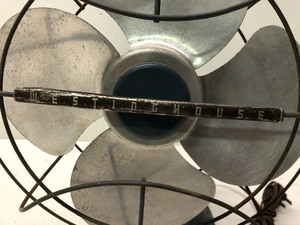 lot 318 image: Vintage WESTINGHOUSE Industrial Style Fan