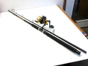 lot 326 image: Like-New Master Spectra Graphite Composite Fishing Rod wMaster 870 Reel #1