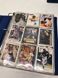 lot 361 image: 2 FULL Albums of Vintage 70s-80s Baseball Cards