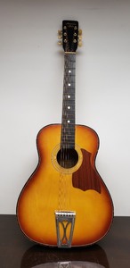 lot 287 image: Vintage Stella Harmony Acoustic Guitar