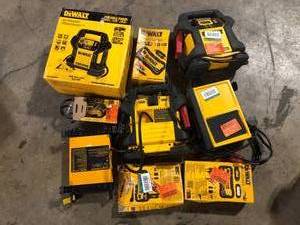 lot 50 image: Lot of Assorted Dewalt Portable Power Stations Various Sizes and Conditions  Customer Returns See Pictures