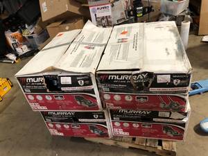 lot 6 image: Lot of Murray 21 in. 2-in-1  Lawn Mowers Customer Returns See Pictures