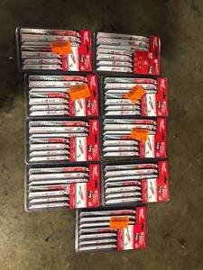 lot 45 image: Lot of Milwaukee SAWZALL Metal Cutting Bi-Metal Reciprocating Saw Blade Set (16-Piece) with 2 Carbide Blades   Customer Returns See Pictures
