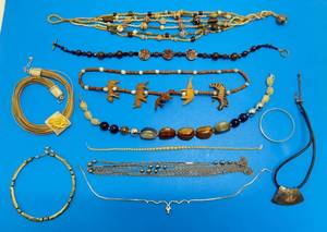 lot 120 image: Misc. Costume Jewelry