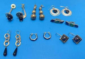 lot 135 image: Misc. 925 Earrings 51.95 G Approx Weight