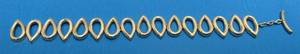 lot 146 image: Sterling Silver Bracelet 24.61 G Approx Weight