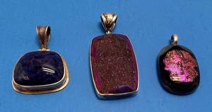 lot 149 image: Sterling Silver Pendants 41.76 G Approx Weight