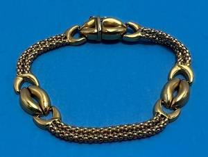 lot 161 image: 14K Italy Bracelet 9.94 G
