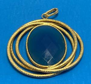 lot 163 image: Milor 14K Italy Pendant 12.64 G Approx Weight