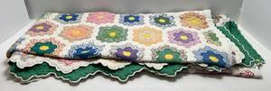 lot 218 image: Vintage Grandmothers Garden Quilt Cutter (Hand Quilted)
