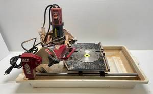 lot 232 image: MK Brand Tile Saw