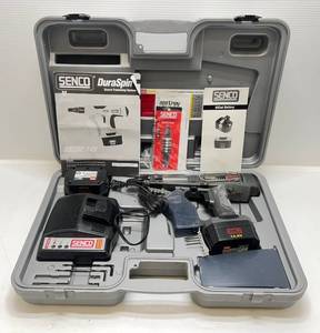 lot 242 image: Senco (DS202-14V) 14.4V DuraSpin Screw Fastening System In Case With Two Batteries & Charger