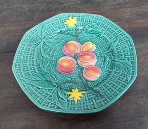 Vintage Zell S Majolica Plate