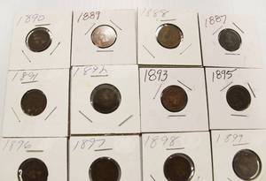 21 Indian Head Pennies