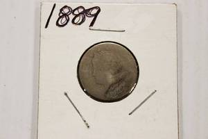 1889 Liberty Head V - Back Nickel