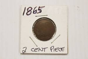 1865, 2 Cent Piece