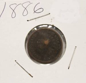 Nice 1886 Indian Head Penny