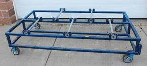 Portable Wire Reel Dispenser Caddy 81 Long X 45 Wide X 18 High