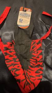 lot 70 image: Lot of 3 NWT Motorcycle Frestyle Premium HeadWrap Red Flames