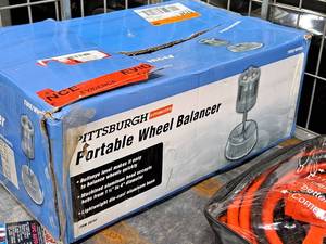 lot 162 image: Pittsburgh Portable Wheel Balancer (in original packaging)