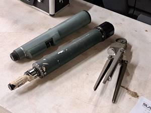 lot 41 image: (2) Spotting Scopes and (1) Bushnell Scope Stand