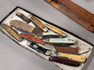 lot 52 image: Lot of (12) Pocket Knives