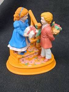 lot 112 image: Avon Christmas Memories - Celebrating the Joy of Giving Fourth Edition 1984 Figurine