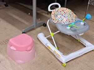 lot 116 image: Baby Buggy and Potty