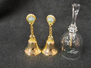 lot 107 image: Lot of (3) Decorative Bells