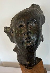 Amazing Abstract Bust  Head  Sculpture
