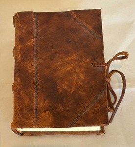 Three Leather Bound Notebooks