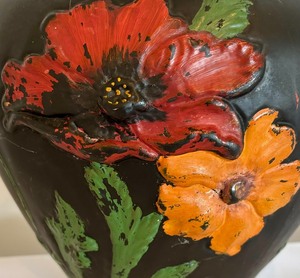 Vintage Floral Vase