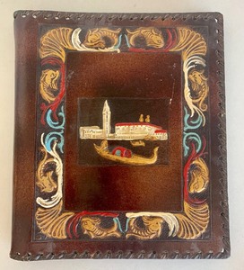Vintage Photo Albums - Leather Scrapbook