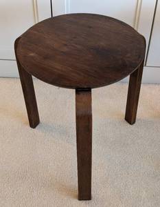 Pair of Bent Wood Side Tables