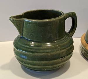Vintage McCoy Mixing Bowl and Pitcher