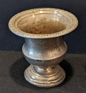 Weighted Vintage Sterling Silver Toothpick Holders