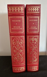 Pair of Tragedies and Histories Books by William Shakespeare