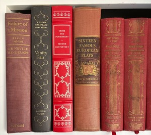 Variety of Vintage Books