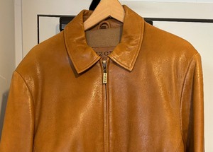 Leather Coat  Jacket by Izod