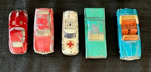 Vintage Toy Cars by Hot Wheels, Matchbox and Husky