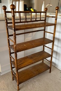 Vintage Stick and Ball Shelf