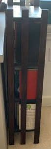 Books and Arts and Crafts Style Bookshelf Included