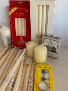 Variety of Candles