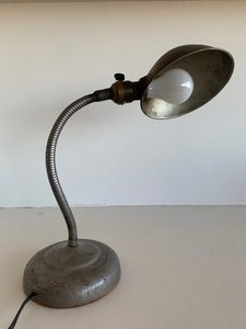Vintage Adjustable Metal Desk Lamp