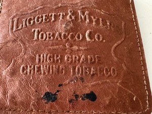 Vintage Liggette and Myers Tobacco Co Pouch