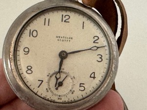 Vintage Westclox Scotty Pocket Watch