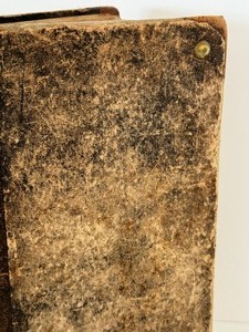 Antique 1869 German Book by Dr. Friedrich Ahlfeld