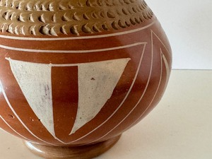 Signed Native American Pottery Vessel