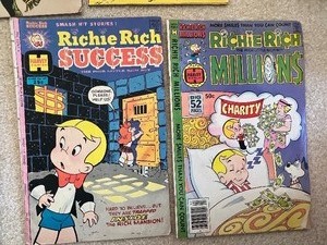 Variety of Vintage Comic Books