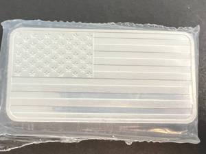 lot 38 image: 10 TROY OZ .999 FINE SILVER USA BAR